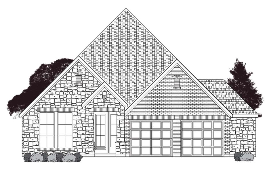 Representative rendering of the exterior for the 2500 by Ravenna Homes (Image 4). Representative rendering of the exterior for the 2500 by Ravenna Homes (Image 4).