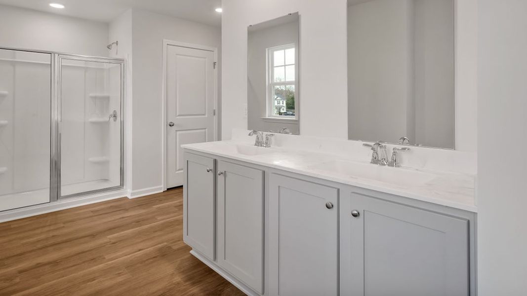Furnished interior view inside a new home in Grayson Park, Leland (Image 8).