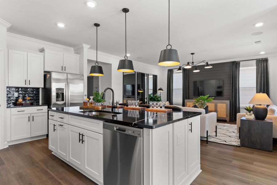 Representative furnished interior of a home built from the The Redbud by Chesapeake Homes in The Farm at Neill's Creek, Lillington (Image 8).