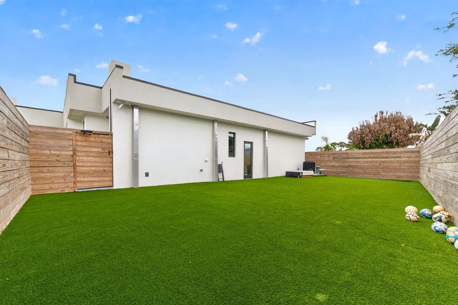 TURF BACKYARD