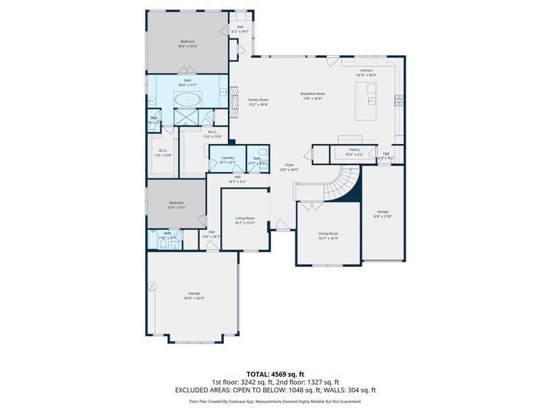 View of home floor plan