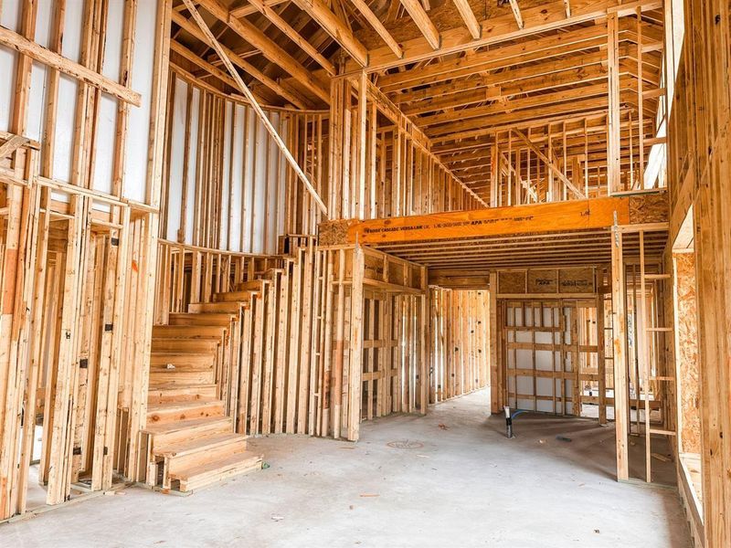 Two Story Family Room