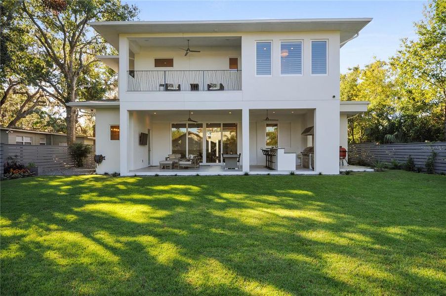 Exterior details and patio area of a home in , Maitland (Image 4).