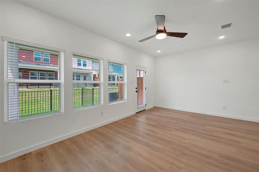 Spacious, unfurnished interior of a new home in Providence Commons, Providence Village (Image 17).