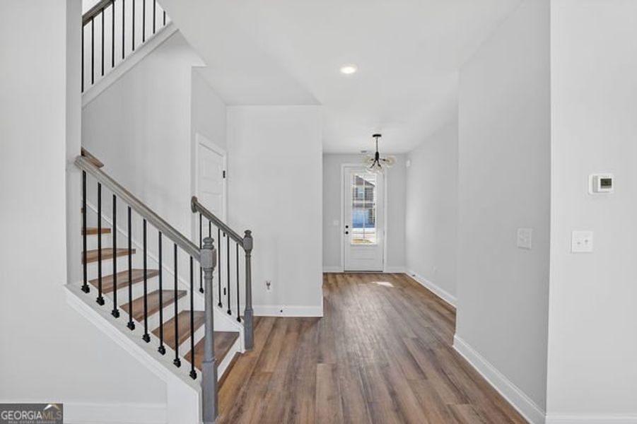Spacious, unfurnished interior of a new home in Stone Brooke, Gray (Image 18).