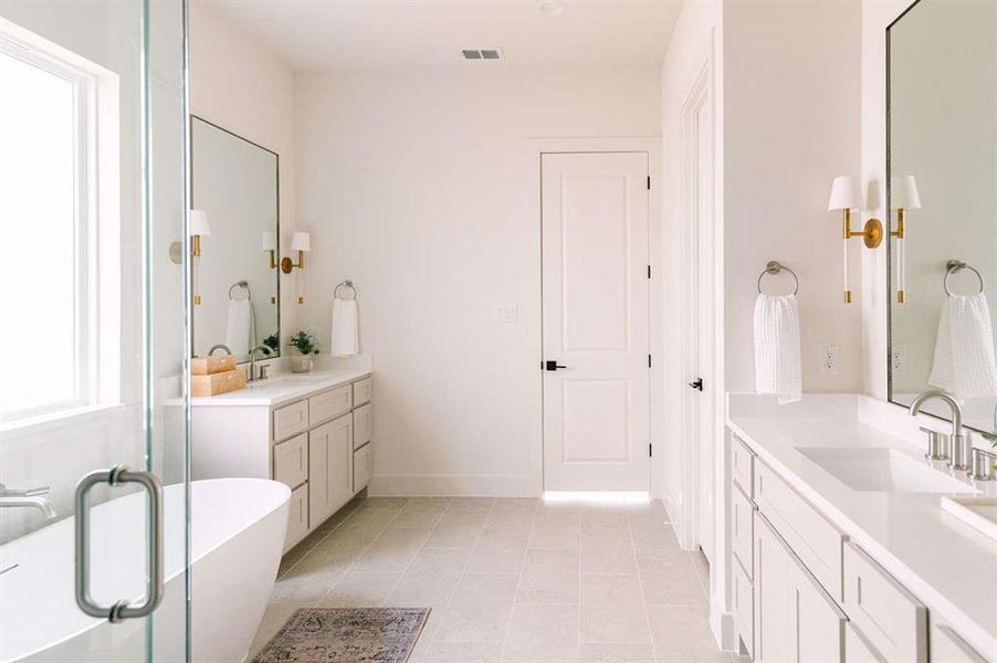 Furnished interior view inside a new home in , Aledo (Image 14). Furnished interior view inside a new home in , Aledo (Image 14).