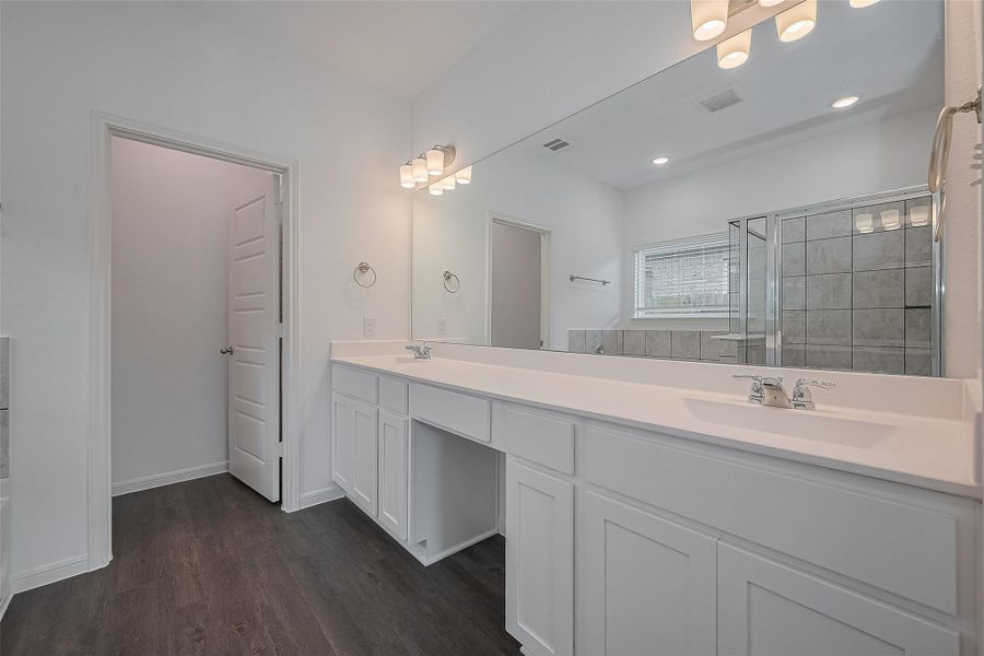 Furnished interior view inside a new home in Mill Creek Trails, Magnolia (Image 14).