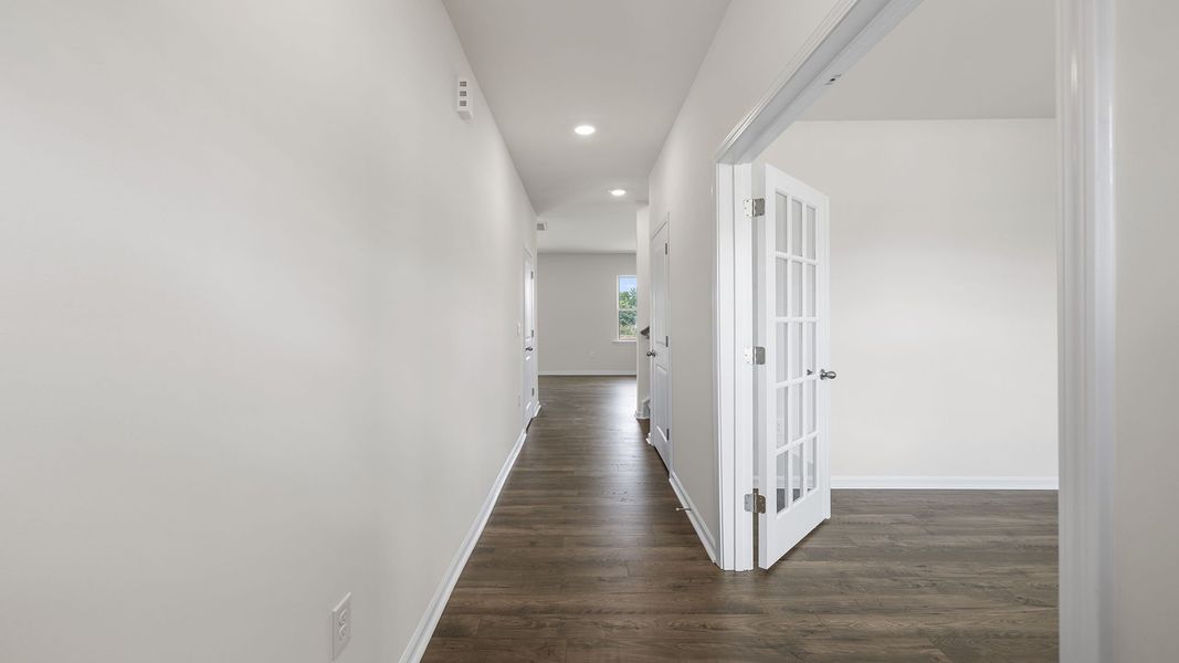 Spacious, unfurnished interior of a new home in Woodhaven, Spartanburg (Image 12). Spacious, unfurnished interior of a new home in Woodhaven, Spartanburg (Image 12).