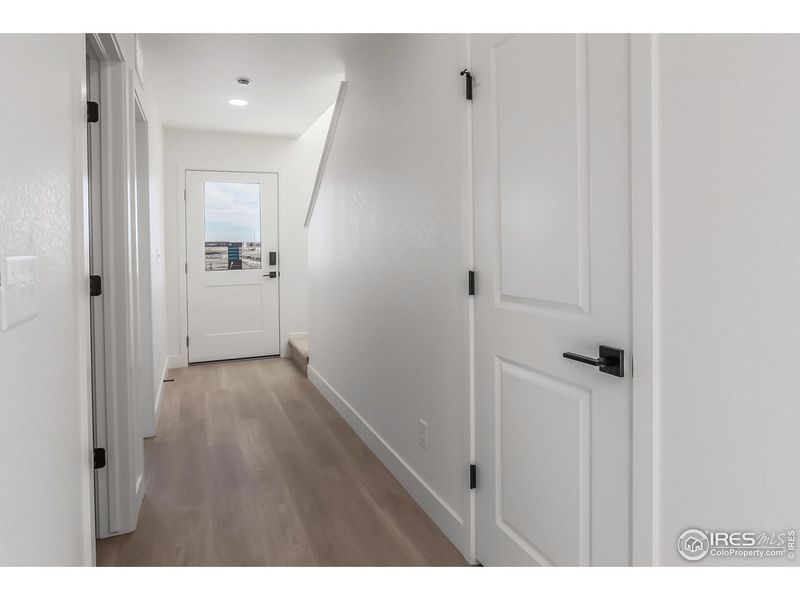 Spacious, unfurnished interior of a new home in Prairie Song Story Collection - Single Family Homes, Windsor (Image 23).