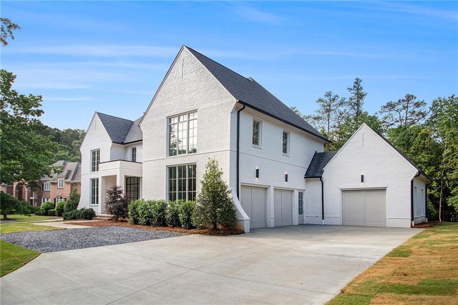 Front exterior of a new home in , Atlanta, GA, highlighting curb appeal (Image 2). Front exterior of a new home in , Atlanta, GA, highlighting curb appeal (Image 2).