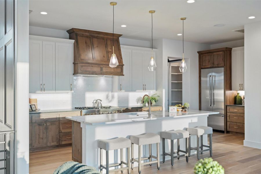 Furnished interior view inside a new home in , Granite Shoals (Image 16).