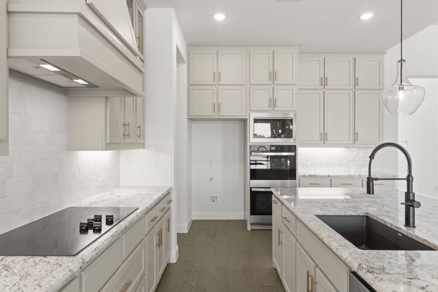 Furnished interior view inside a new home in The Meadows, Gunter (Image 8). Furnished interior view inside a new home in The Meadows, Gunter (Image 8).