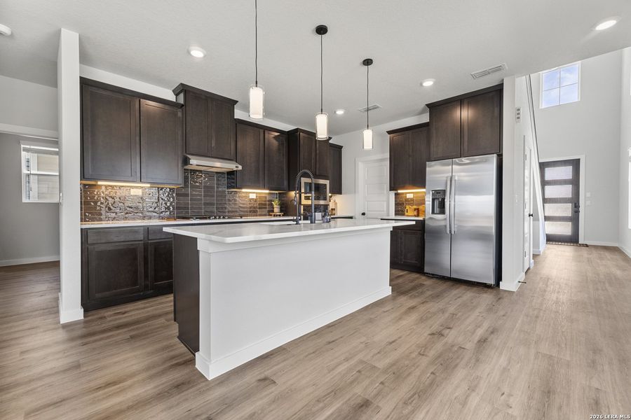 Furnished interior view inside a new home in Talley Fields, San Antonio (Image 11).