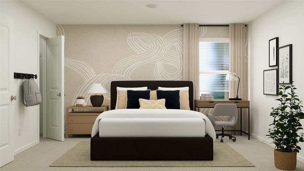 Furnished interior view inside a new home in Clayton Ranch, Copperas Cove (Image 14).