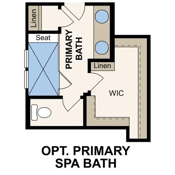 2D floor plan layout for the Piccadilly by Century Communities in Fulshear Lakes, Fulshear, TX (Image 3). 2D floor plan layout for the Piccadilly by Century Communities in Fulshear Lakes, Fulshear, TX (Image 3).