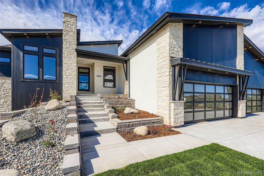 Exterior details and patio area of a home in , Colorado Springs (Image 26). Exterior details and patio area of a home in , Colorado Springs (Image 26).