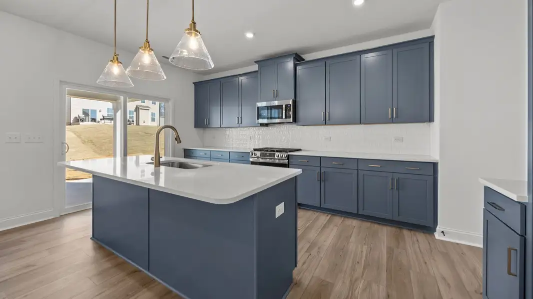 The Burton Plan in Lakeside Glen by DBR Homes in York, SC -Kitchen