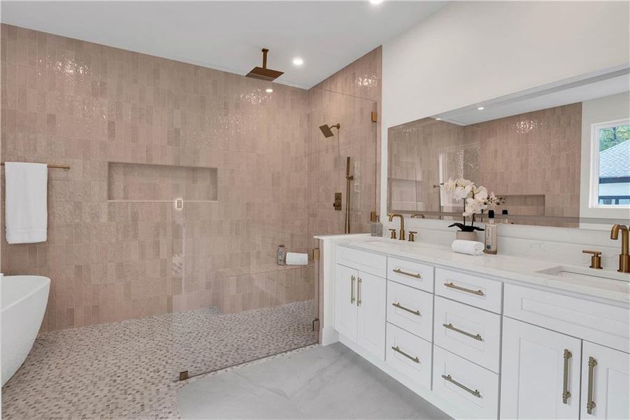 Furnished interior view inside a new home in , Decatur (Image 6).