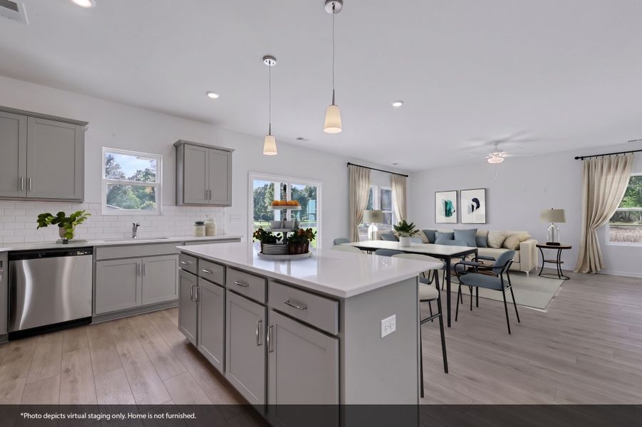 Furnished interior view inside a new home in Garden Grove, Conway (Image 7).
