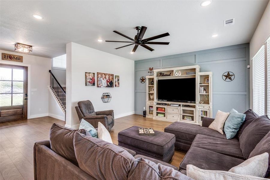 Furnished interior view inside a new home in , Van Alstyne (Image 29).