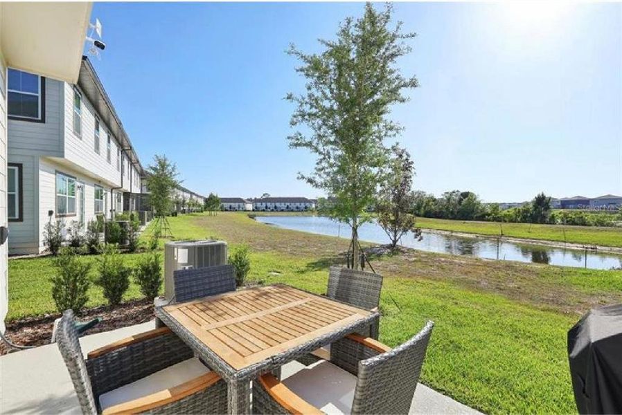 Exterior details and patio area of a home in , Davenport (Image 25).