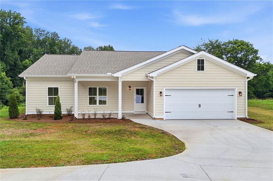 Front exterior of a new home in , Jasper, GA, highlighting curb appeal (Image 22).
