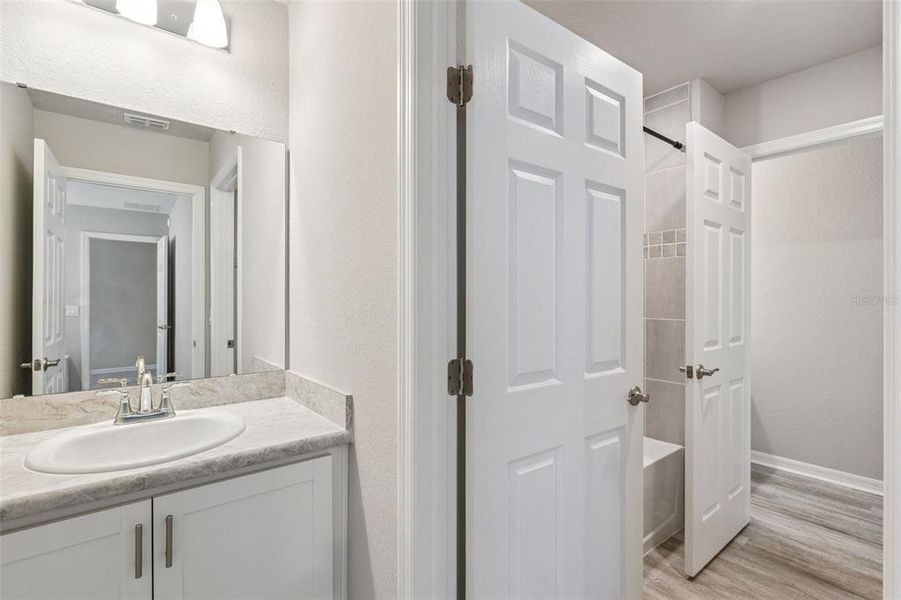 Furnished interior view inside a new home in , St. Cloud (Image 29).