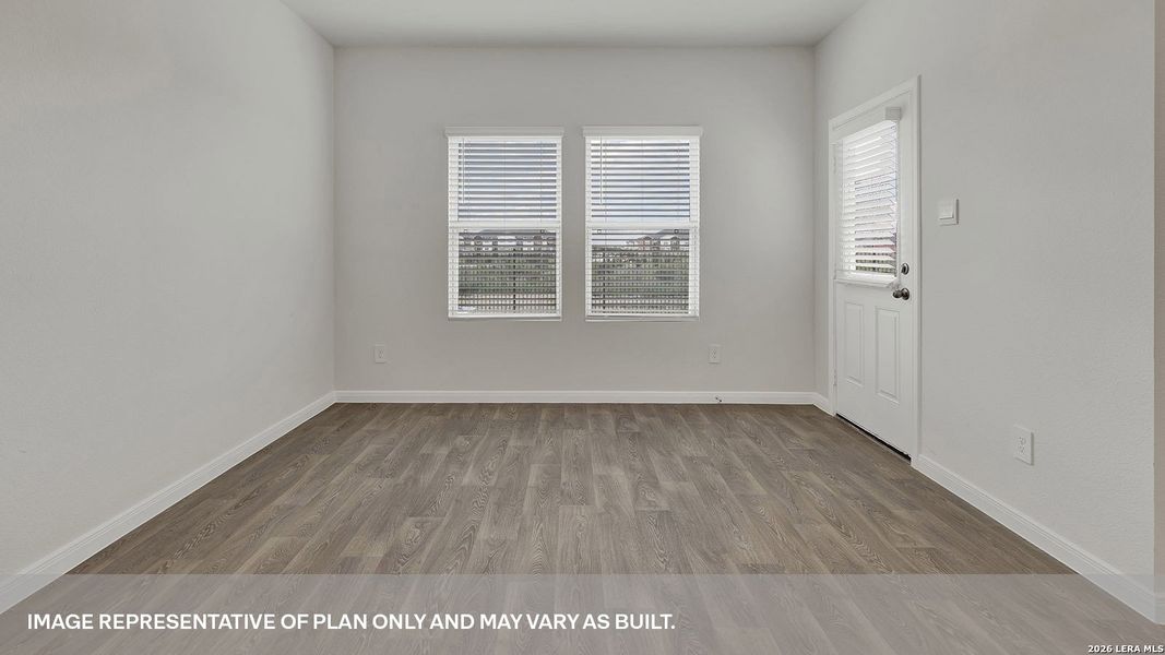 Spacious, unfurnished interior of a new home in Trace, San Marcos (Image 23). Spacious, unfurnished interior of a new home in Trace, San Marcos (Image 23).