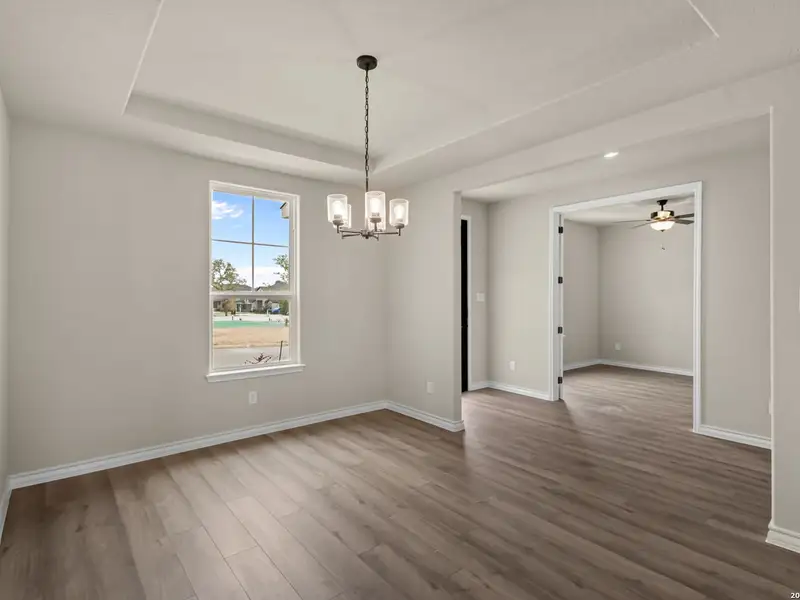 Spacious, unfurnished interior of a new home in The Reserve at Potranco Oaks, Castroville (Image 30).