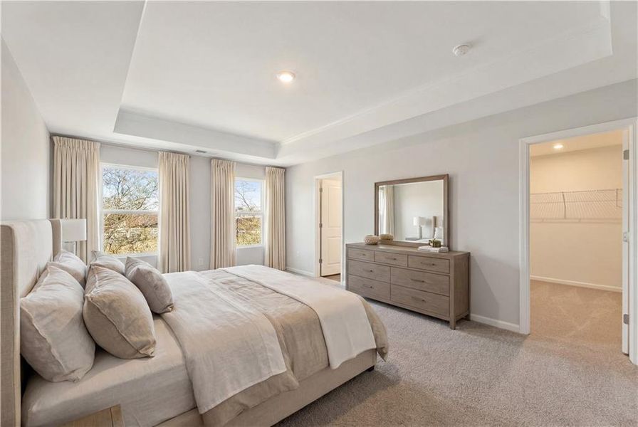 Furnished interior view inside a new home in Lake Shore, Winder (Image 12).