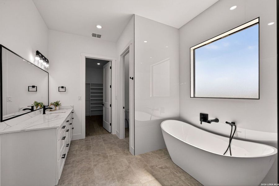 Furnished interior view inside a new home in , Bandera (Image 34). Furnished interior view inside a new home in , Bandera (Image 34).