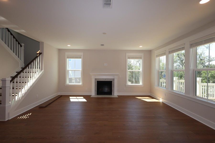 Spacious, unfurnished interior of a new home in Liberty Hill Farm, Mount Pleasant (Image 30). Spacious, unfurnished interior of a new home in Liberty Hill Farm, Mount Pleasant (Image 30).