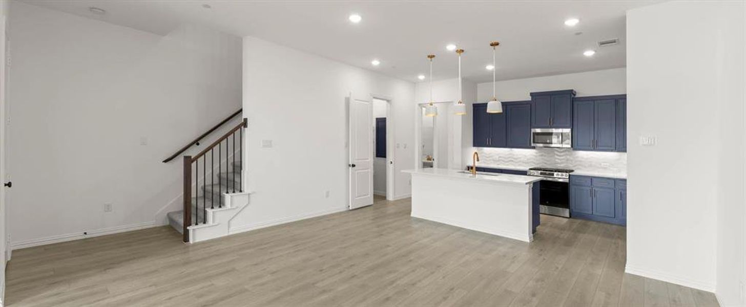 Open Kitchen-Dining Room