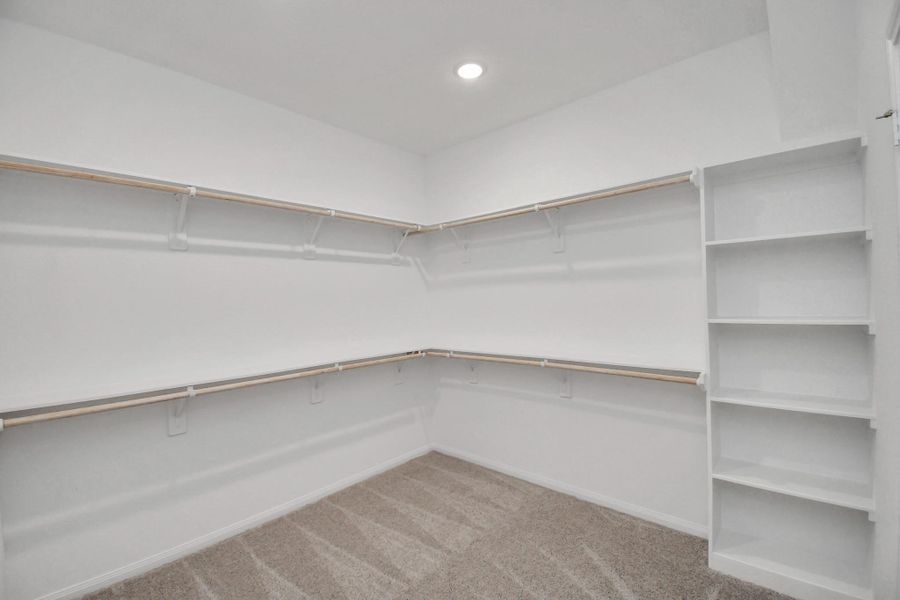 Spacious, unfurnished interior of a new home in 50' Traditional Homes at Elyson, Katy (Image 31).