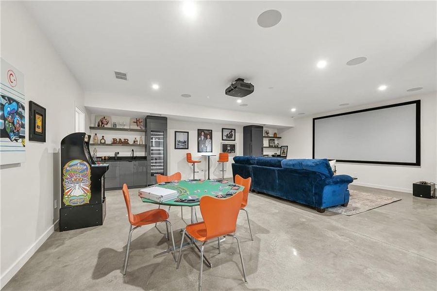 Furnished interior view inside a new home in , Atlanta (Image 39).