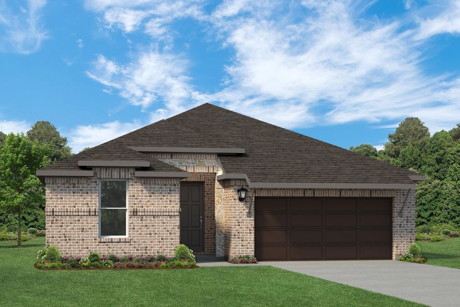 Representative exterior photo of a completed home built from the Patriot by Rockwell Homes in Creekside, Royse City, TX (Image 39). Representative exterior photo of a completed home built from the Patriot by Rockwell Homes in Creekside, Royse City, TX (Image 39).