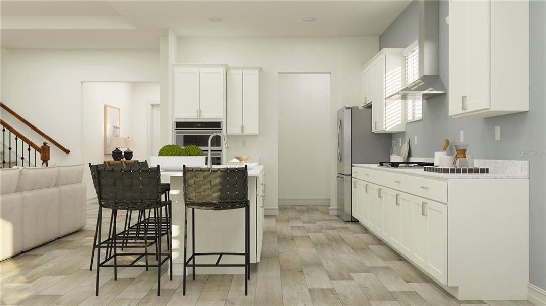 Furnished interior view inside a new home in Two Rivers: The Executives, Zephyrhills (Image 7).