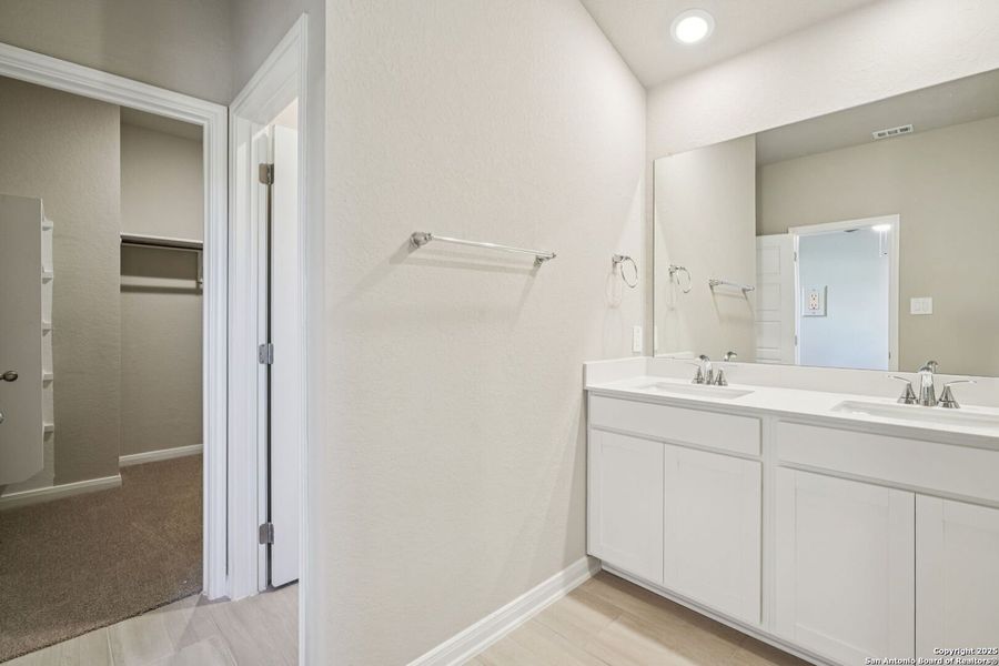 Furnished interior view inside a new home in Royal Crest, San Antonio (Image 15).