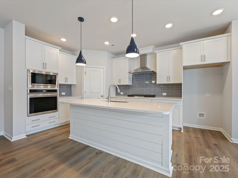 Furnished interior view inside a new home in North Creek Village - Townhomes, Huntersville (Image 10). Furnished interior view inside a new home in North Creek Village - Townhomes, Huntersville (Image 10).