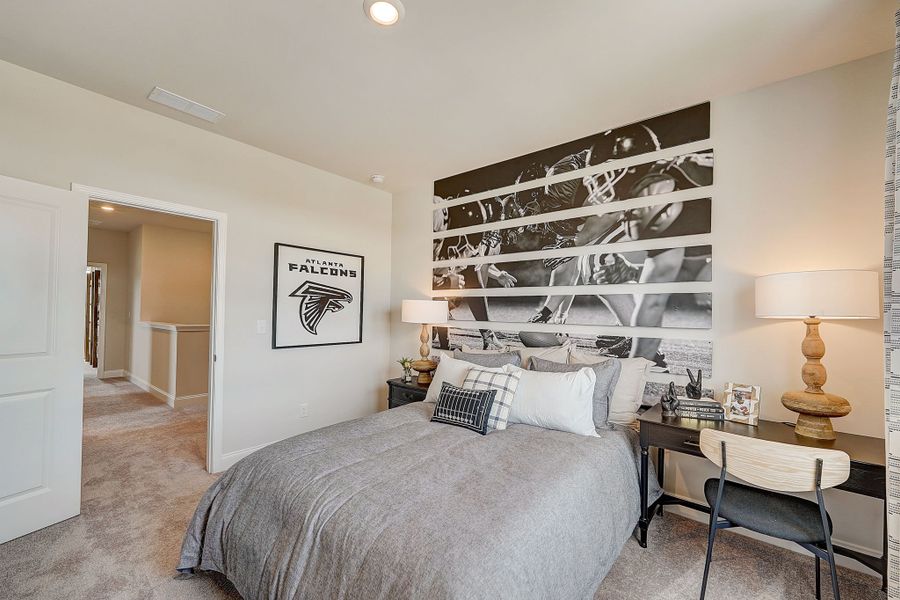 Furnished interior view inside a new home in Nichols Farm, Dacula (Image 43).