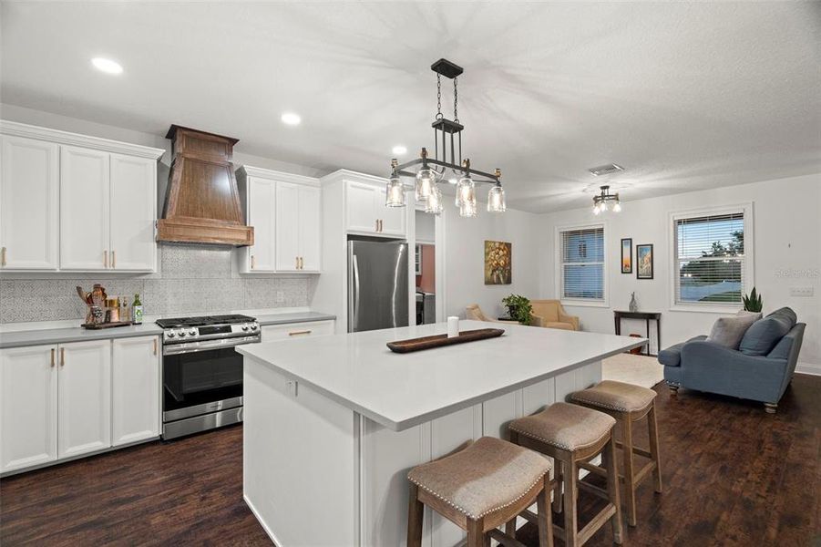Furnished interior view inside a new home in , Webster (Image 11).