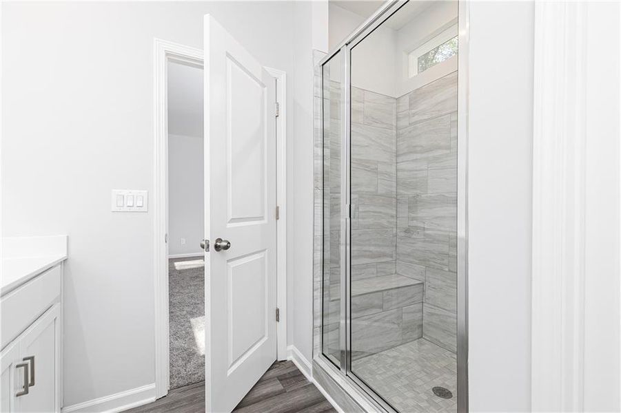 Furnished interior view inside a new home in Madison at Buice Lake, Acworth (Image 12).