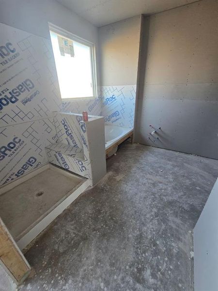 In-progress construction of a new home in Morningstar, Aledo, TX (Image 4).