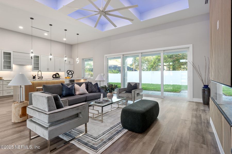 Furnished interior view inside a new home in , Palm Coast (Image 62). Furnished interior view inside a new home in , Palm Coast (Image 62).