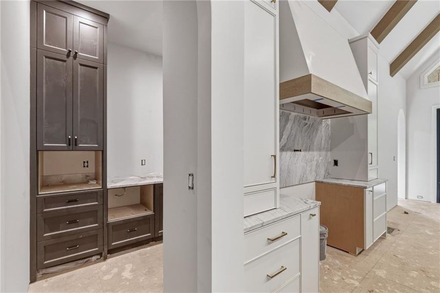 Furnished interior view inside a new home in , Atlanta (Image 4).