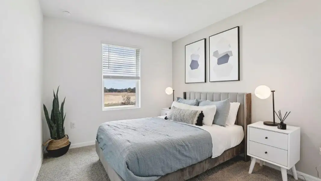 Furnished interior view inside a new home in Atria at Ridgewood Lakes, Davenport (Image 22).