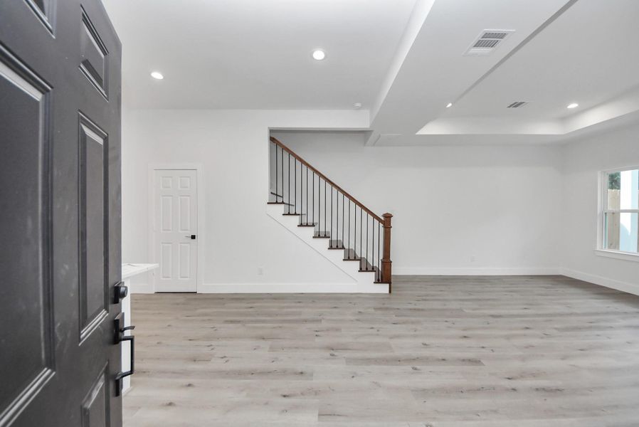 Spacious, unfurnished interior of a new home in , Houston (Image 23). Spacious, unfurnished interior of a new home in , Houston (Image 23).