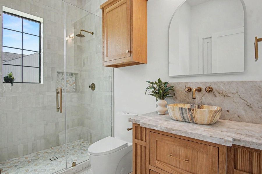 Furnished interior view inside a new home in , Houston (Image 29). Furnished interior view inside a new home in , Houston (Image 29).