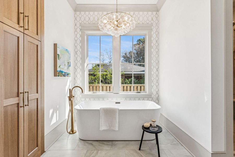 Furnished interior view inside a new home in , Mount Pleasant (Image 48).