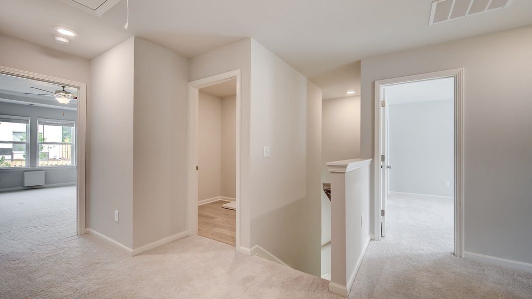 Furnished interior view inside a new home in Bowers Farm Townhomes, McDonough (Image 13).